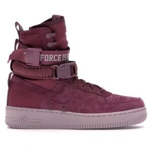 Nike SF Air Force 1 High Force Is Female Vintage Wine